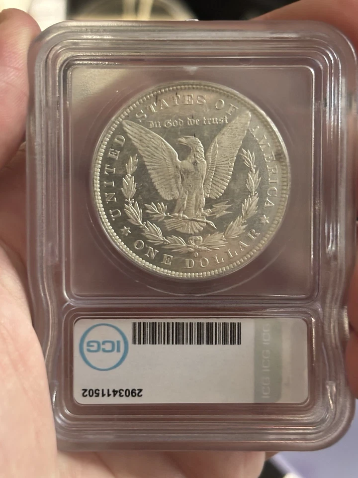 1882 O MS63 PL / DMPL ??? Morgan Silver Dollar $1 Proof Cameo - Image 4 of 4