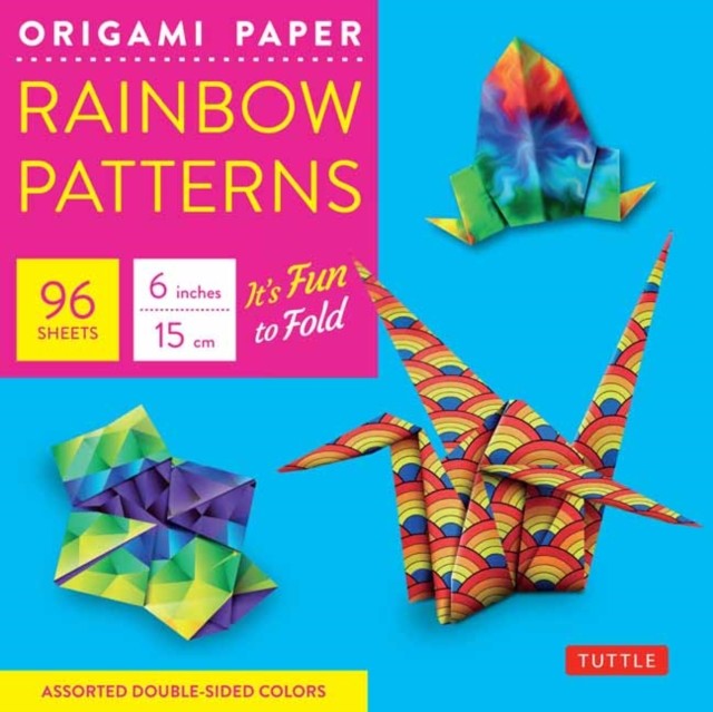 Origami Paper 100 Sheets Rainbow Patterns 6"" (15 cm) (Notebook / blank book)