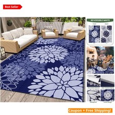 Lightweight 5' x 8' Reversible Outdoor Rug - Perfect for Camping Picnics