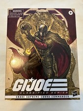 GI Joe Classified Series Snake Supreme Cobra Commander - Brand New