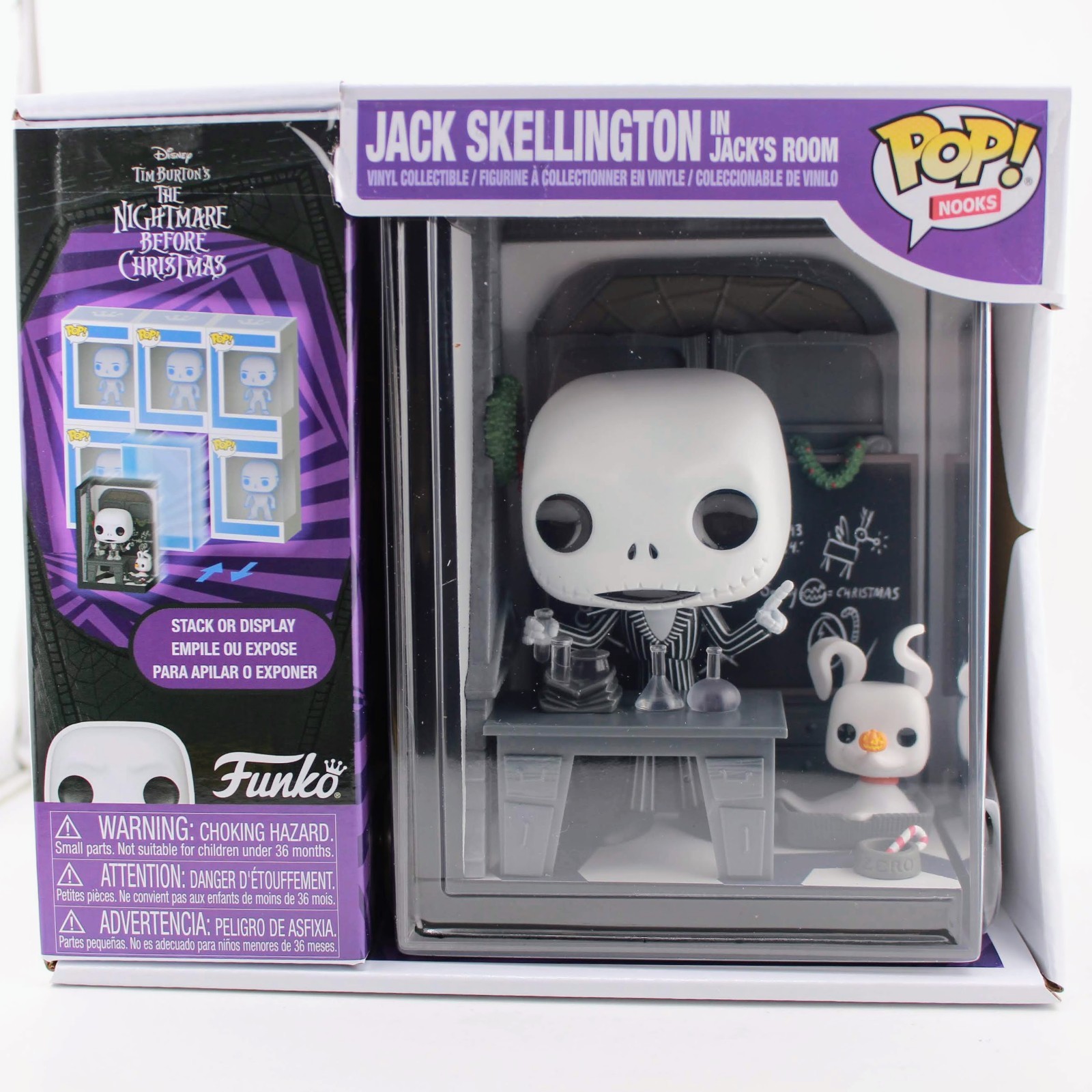 Funko Pop Nooks - Nightmare Before Christmas - Jack Skellington in Jack&rsquo;s Room