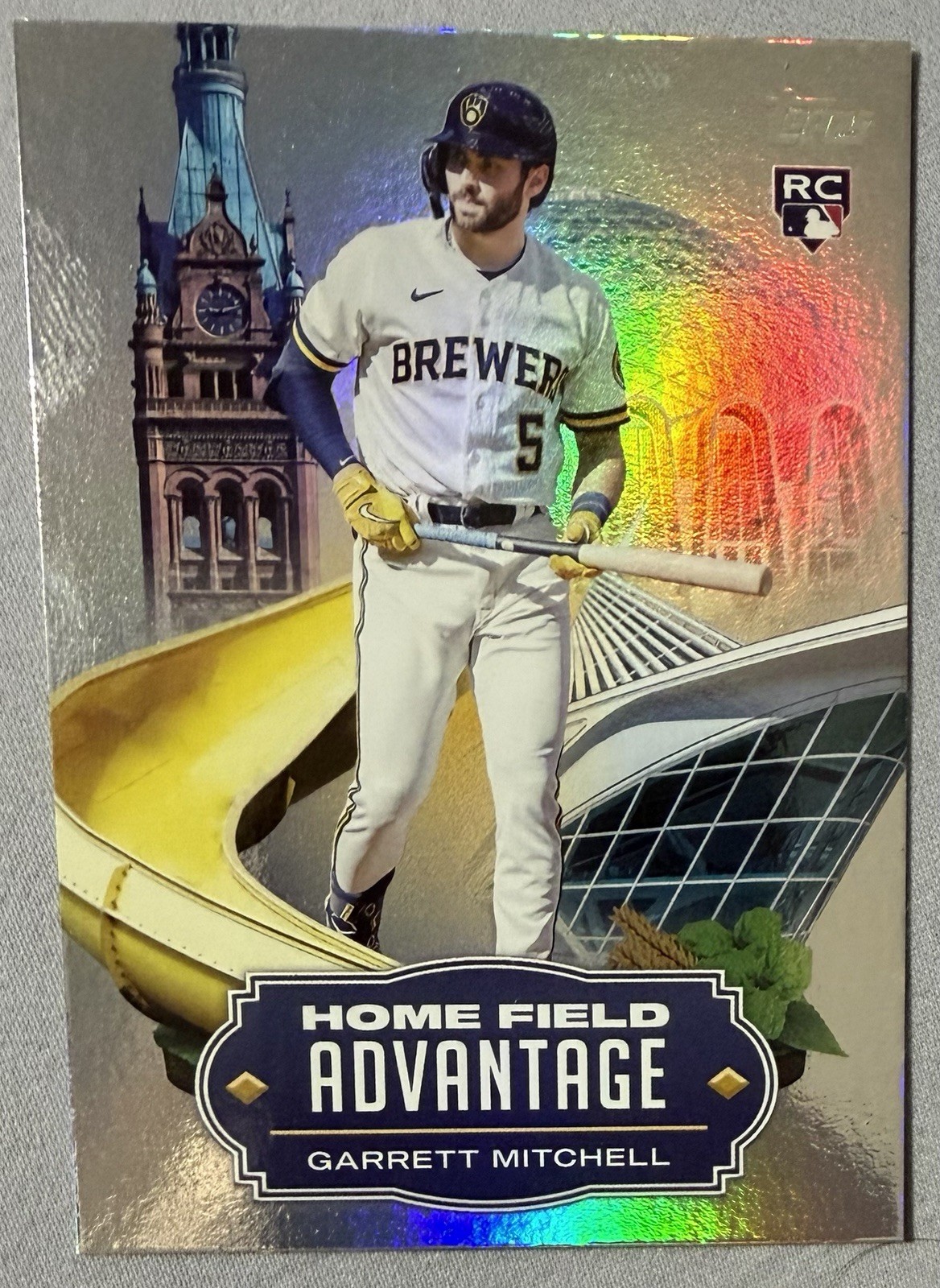 2023 Topps Update Series - Home Field Advantage Garrett Mitchell #HA-24 (RC)