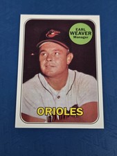1997 Topps Stars Rookie Reprints #15 Earl Weaver Orioles BASEBALL Card 1H. rookie card picture