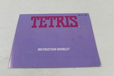 Tetris - Original Nintendo NES Manual