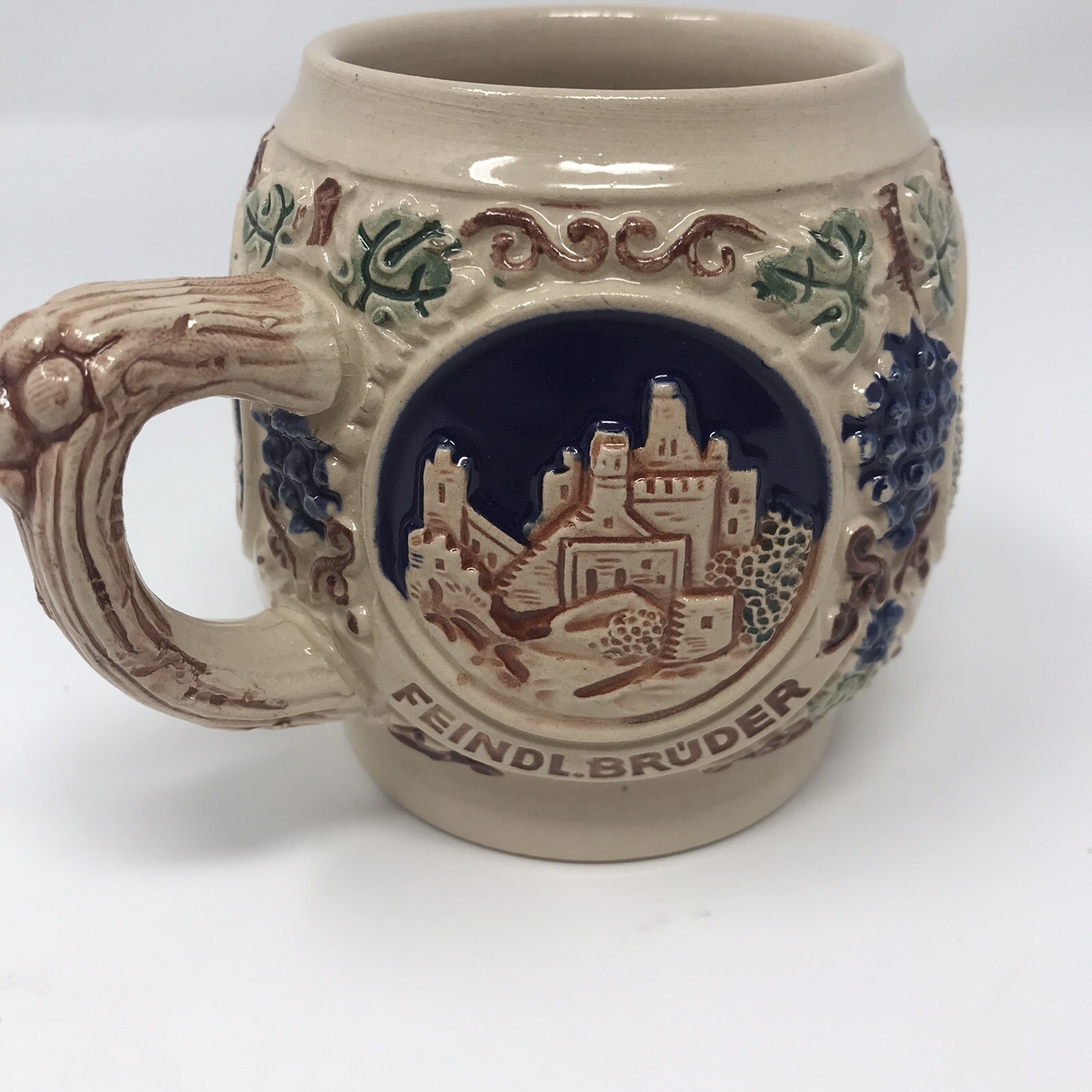 Gerzit Gerz Original Vintage Wine Glass Mug Cup 3.75” Ruine Maus Mauseturm