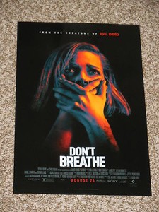DON'T BREATHE "B" 11x17 PROMO MOVIE POSTER | eBay