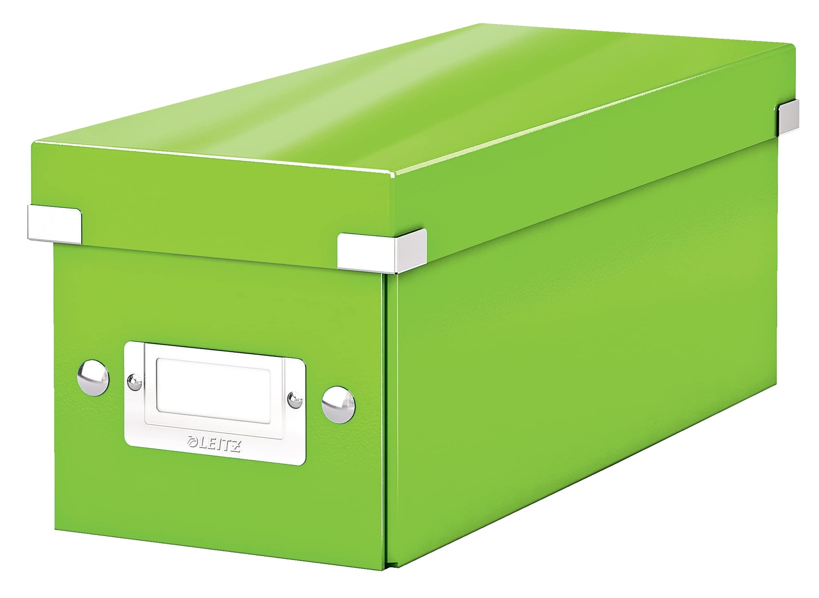 Leitz 60410054 CD Storage Box, Click and Store Range, Green CD Green