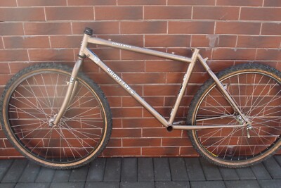 MTB steel frame set Muddy Fox Seeker Mega Hand Built18 in CRMO