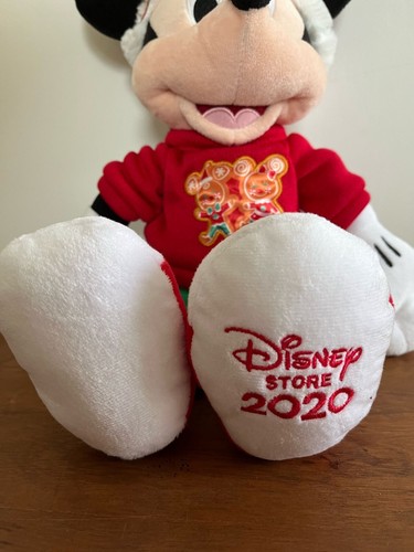 Disney Mickey & Minnie Mouse Holiday Cheer - Peluche mediano de Navidad 2020 - Nuevo con etiquetas - Imagen 9 de 20