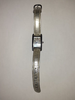 COACH-Lexington-Breast Cancer Awareness-Silver Leather Band Watch-Excellent COACH Ladies main image 4