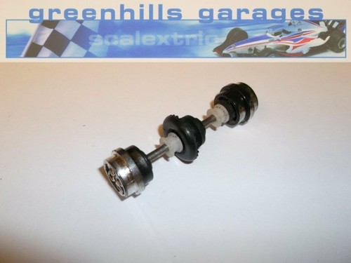 Greenhills Scalextric Ford Escort XR3i Hinterachse &amp; Räder - Chrom gebraucht P179