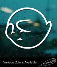 Scared Ghost Sticker Vinyl Decal Jdm Racing Illest Tuner Import Drift Game