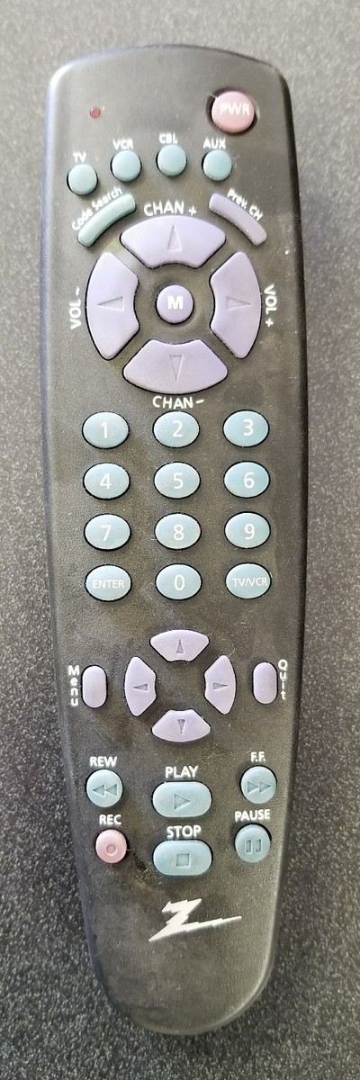Zenith Zen425a-kb Eia343 Sk32-001 Universal Remote Control for