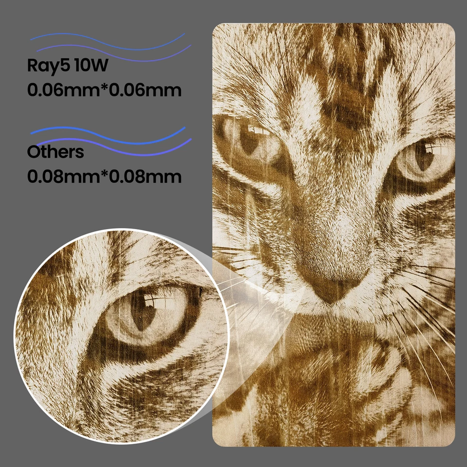 Longer Refurbished RAY5 10W Laser Engraver, Laser Cutter 🔥Grade-- A - Image 4 of 4