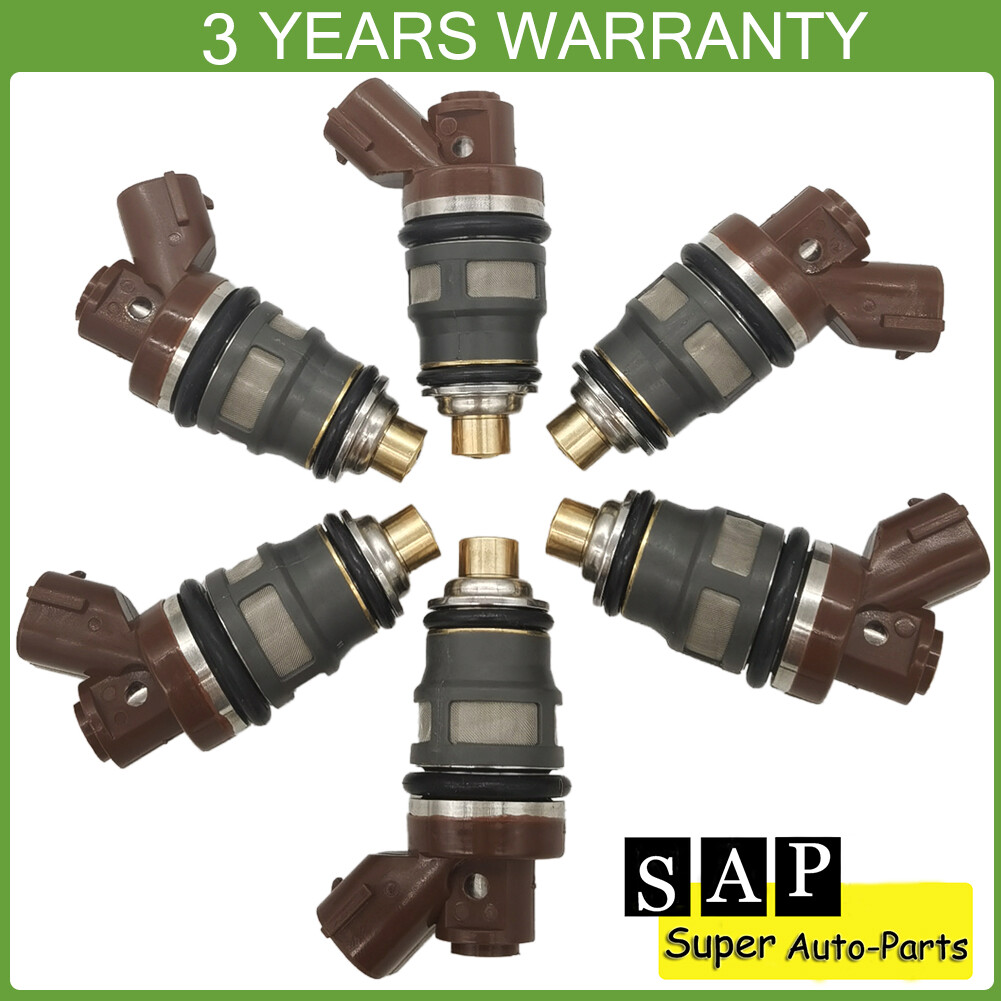 6X Fuel Injector 800cc for Toyota MR2 Celica Supra Turbo 3SGTE 2JZGTE ...