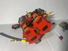 Lego Ninjago 9448 Samurai Mech 2012 INCOMPLETE No Manual No Box No Figs