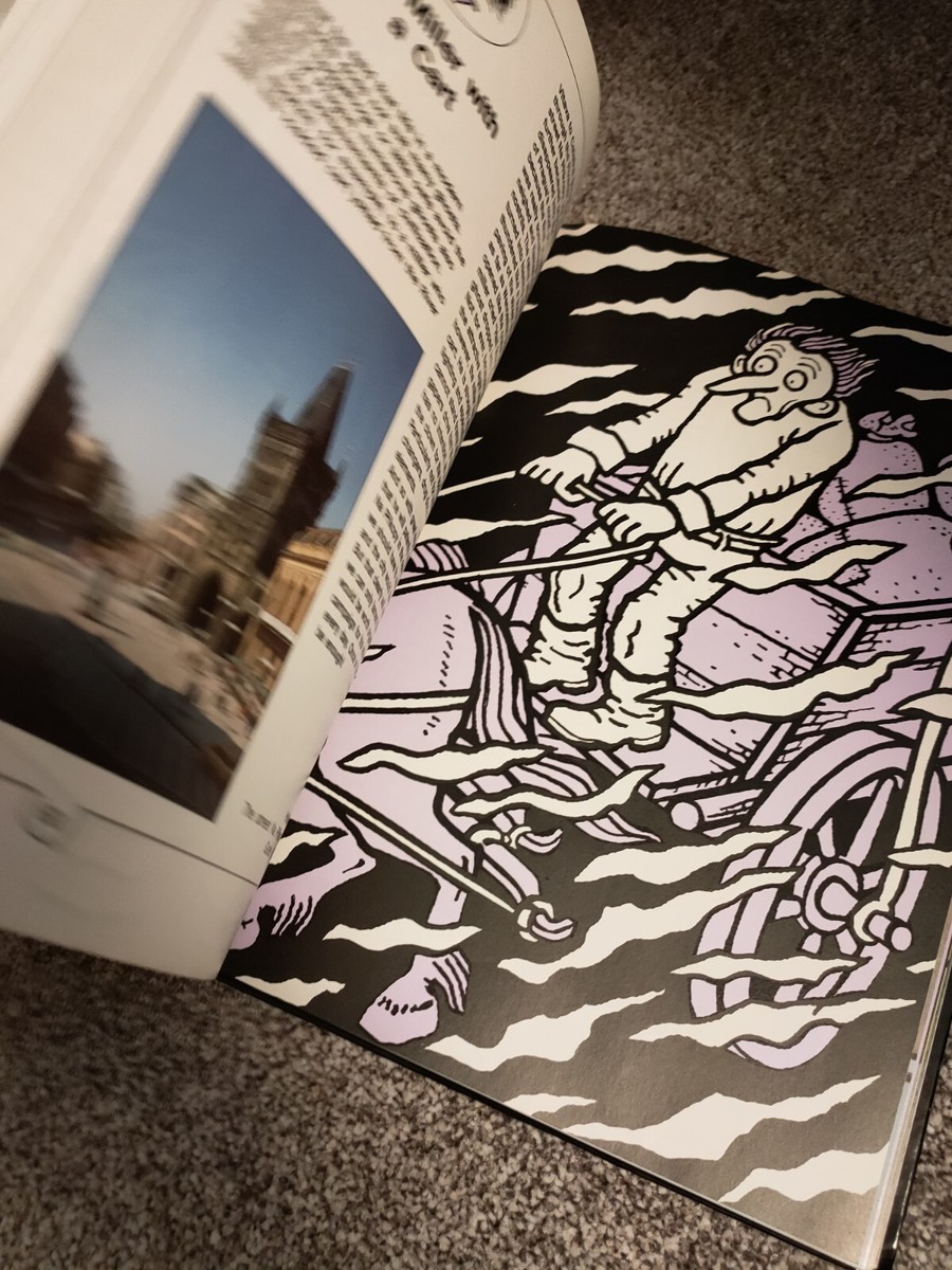 Prague Full Of Ghosts Drawings By Neprakta Svandrlik Molin Rare