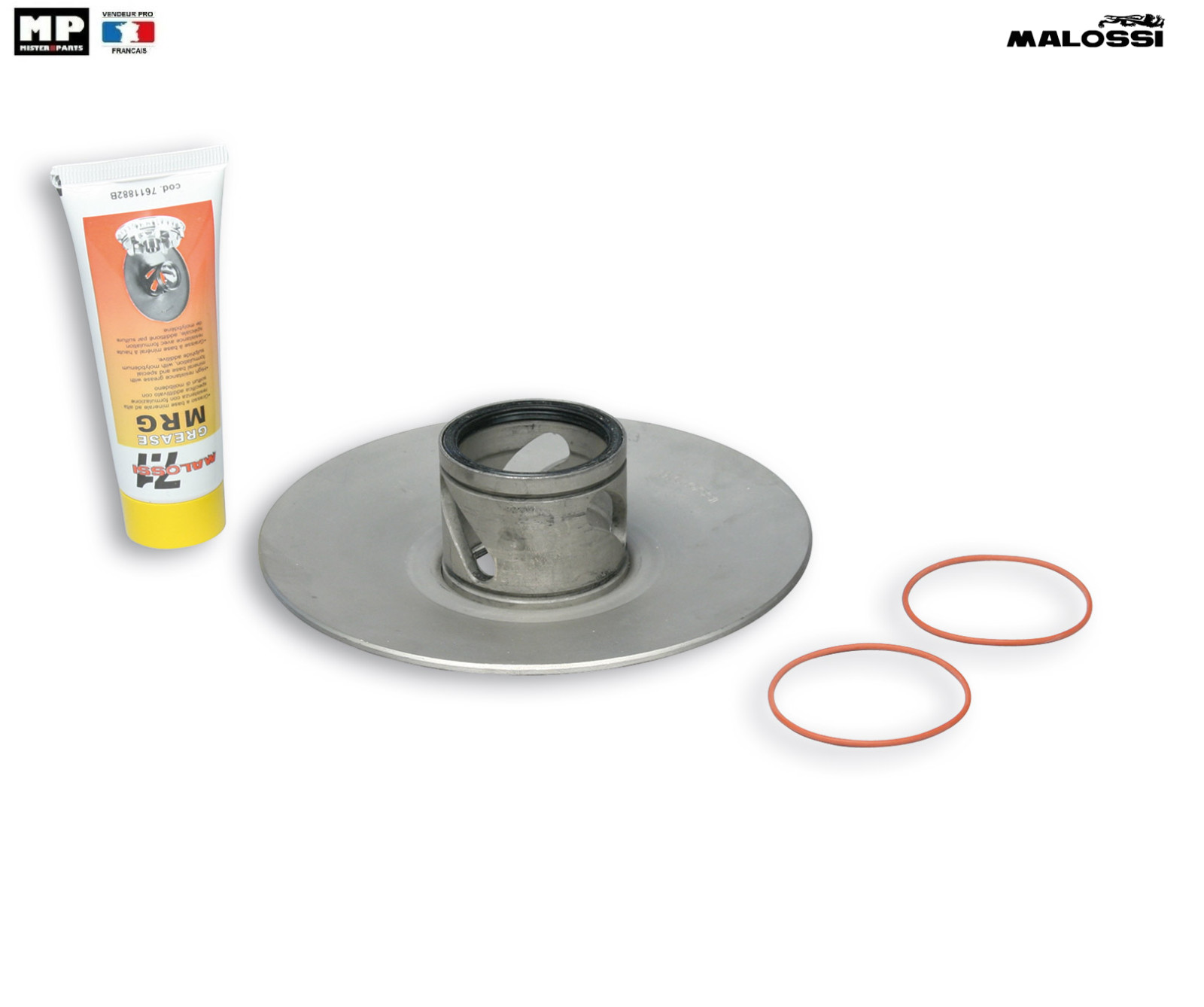 Torque Drive Malossi 6111662 en acier nitruré pour Hexagon 125