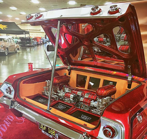 1963 IMPALA TRUNK MIRROR KIT