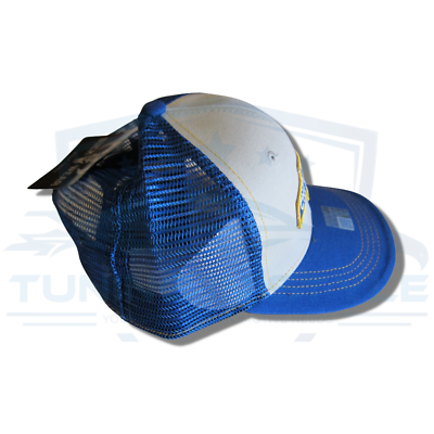 Retro Chevy Bowtie Emblem Embroidered Logo Baseball Cap Blue