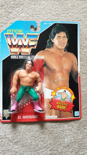 WWF WWE Hasbro El Matador Series 6 1993 MOC in fan...