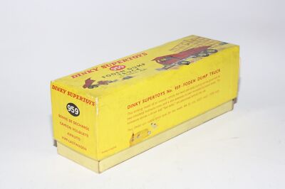 ミニカー DINKY No.959 FODEN DUMP TRUCK Dinky Toys GB No. 959 FODEN Dump Truck Bulldozer Blade in