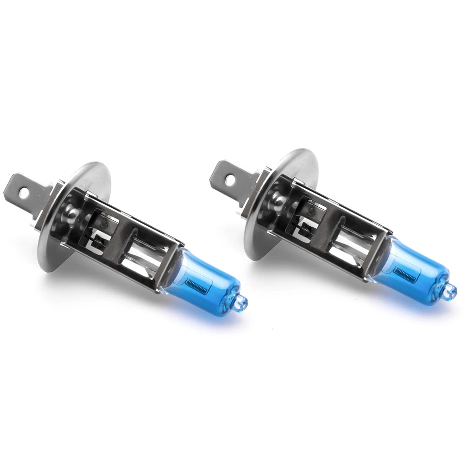 Комплект сменных ксеноновых белых галогенных ламп дальнего света H1 6000K - Изображение 2 из 4