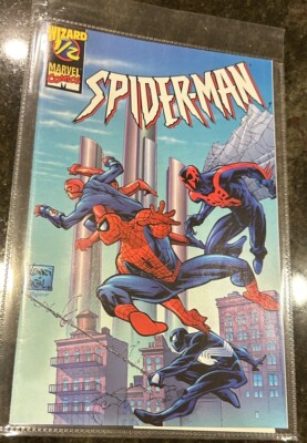 SPIDERMAN WIZARD #1/2 W/ COA / MARVEL 1997 | eBay