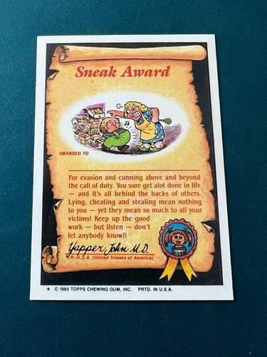 Garbage Pail Kids Series 2 1985 completa tu conjunto GPK 2a U Elige OS2 brillante *PC* - Imagen 16 de 194