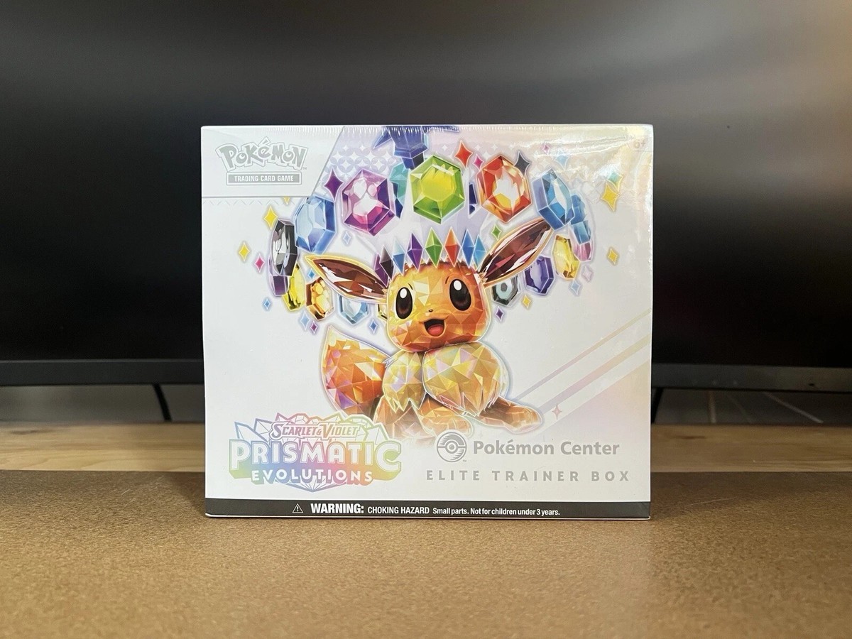 Pokemon Center Prismatic Evolutions ETB SPC Booster Bundle