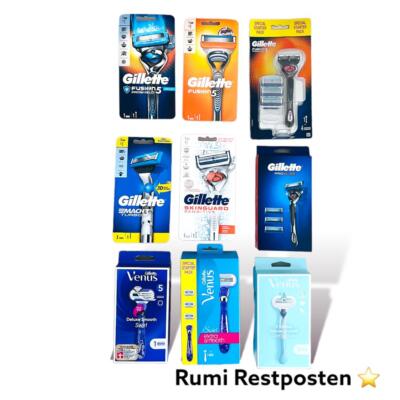 Gillette Fusion5 - Venus - Mach3 Turbo Rasierer + Rasierklingen in OVP NEU 
