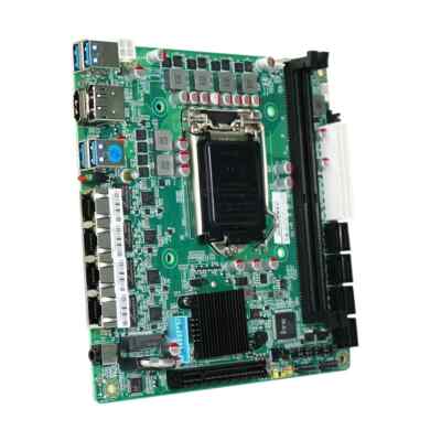 C236 LGA1151 NAS Motherboard NAS Board For 9th Celeron/Pentium Core i3/i5 E3V5V6