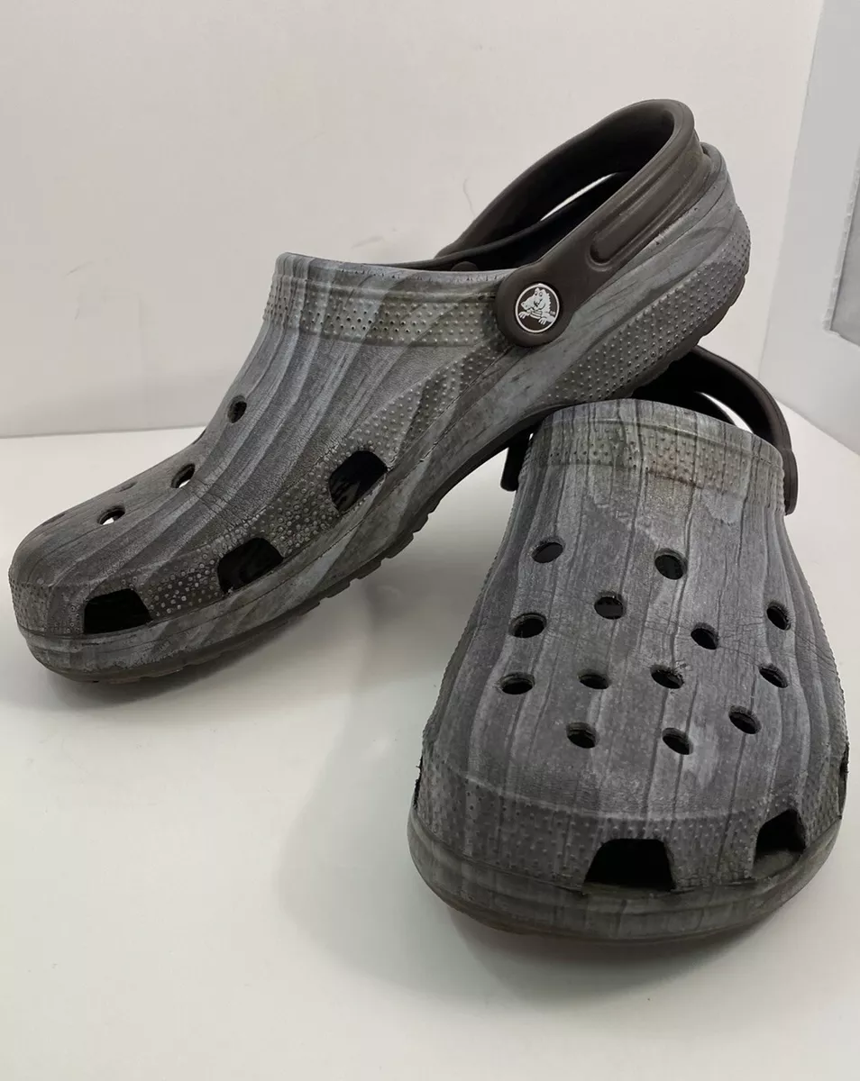 Louis Vuitton Wooden Style Lv Crocs - Discover Comfort And Style