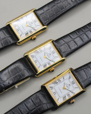 3 NOS CUPID Cartier TANK Manual wind  17 jewe...