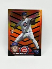 2023 Topps Update ORANGE & BLACK Parallel Rowan Wick #US170 Cubs