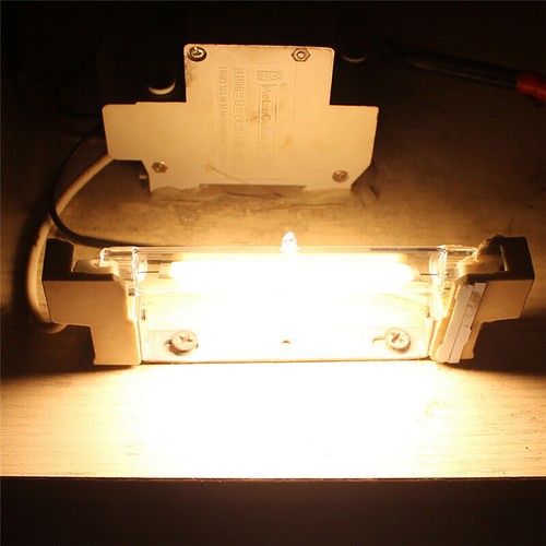 LED R7s 78mm 118mm 189mm Tubo de vidrio Bombilla COB Sustitución Lámpara halógena Regulable - Imagen 13 de 39