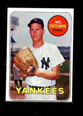 1969 TOPPS #470 MEL STOTTLEMYRE YANKEES NRMINT(OC) E08269