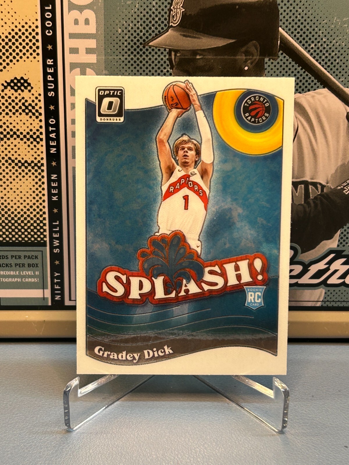 2023-24 Donruss Optic Splash! #9 Gradey Dick RC