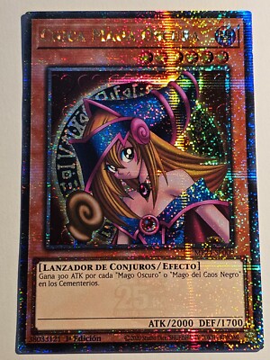 Dark Magician Girl YUGIOH MP24 Quarter Century Secret Rare SPANISH 1st NM E705