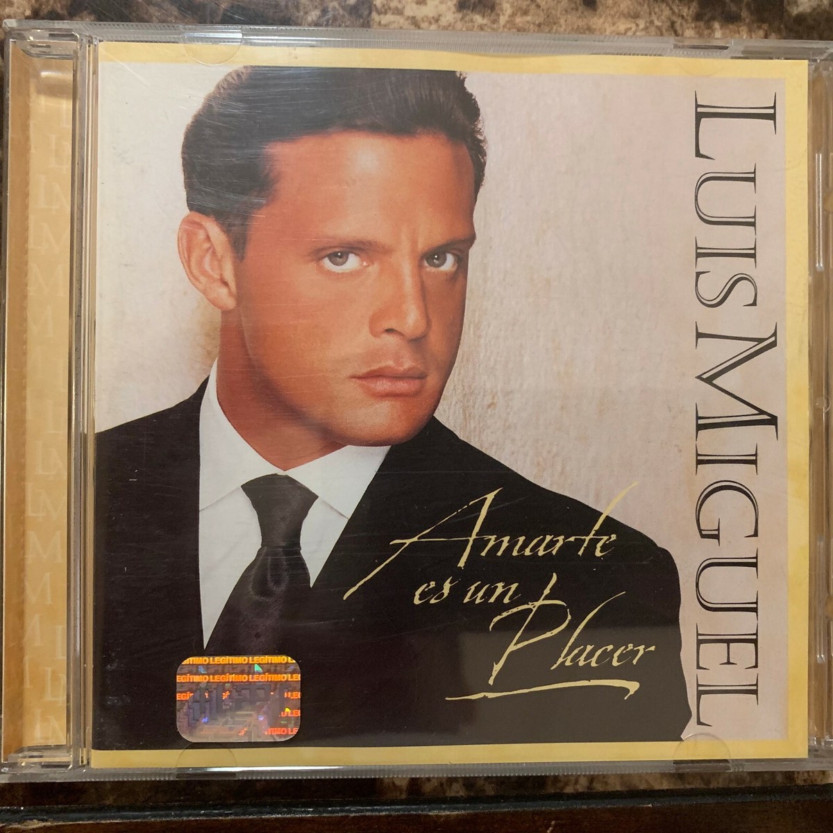 LUIS MIGUEL -AMARTE ES UN PLACER- 1999 MEXICAN CD ALBUM LATIN POP