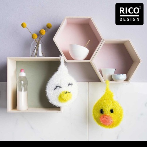 Rico Design 50 g Creative Bubble Schwammgarn Wolle Stricken Häkeln 57 Farben - Picture 71 of 226