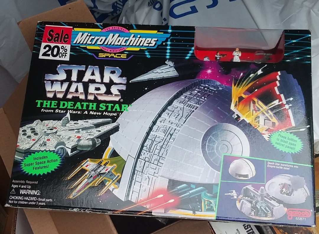 Starr Wars Micro Machines Death Star New in Package | eBay