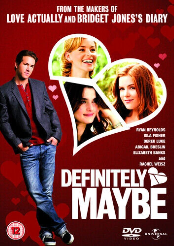 Definitely, Maybe DVD (2008) Ryan Reynolds FREE SHIPPING