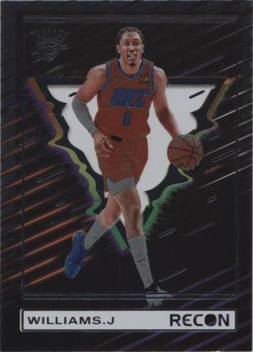 Carte Jalen Williams OKC Thunder - Panini Donruss Yellow Laser Holo 2023-24 #76/25