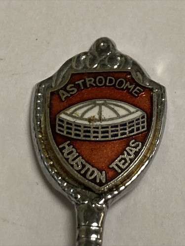 Astrodome Houston Texas Vintage Souvenir Löffel/Gabel Sammlerstück