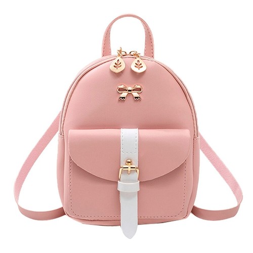 Women's Mini Backpack Luxury PU Leather Kawaii Graceful School Bags For Girls - Picture 12 of 17