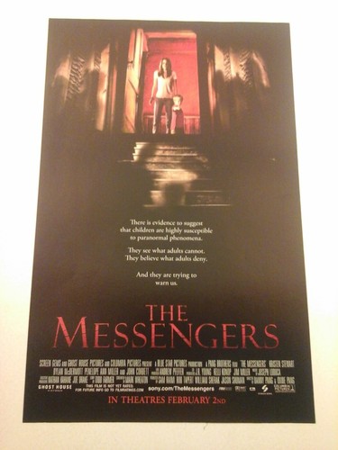 THE MESSENGERS - KRISTEN STEWART D. McDERMOTT  2007 Movie Print Ad (Mini Poster)