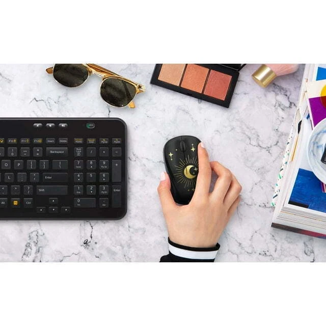 Logitech Compact Wireless Mouse with USB Receiver Optical Tracking, Magic Night - Image 4 of 4