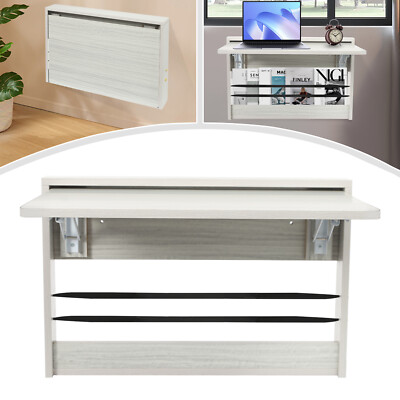 Fold Down Table Wall Mounted Folding Table Study Table Work Table 23.6*13 in