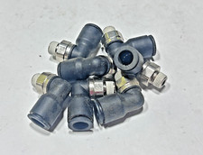 (7) DIXON 31096011 Legris Nylon Brass Push-In Male Elbow 3/8" Tube OD x 1/8" MPT